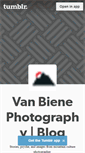 Mobile Screenshot of blog.vanbienephotography.com
